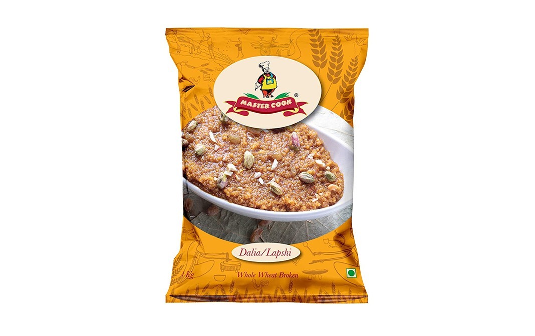 Master Cook Dalia/Lapshi Whole Wheat Broken   Pack  1 kilogram